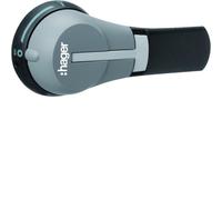 Poignée pour commande déporté pour boitier moulé h3+ PW1600 - HAGER HXH901H