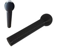 Poignée pour HOLLYLAND Lark M2, poignée Adaptateur pour Microphone à Main à Clipser, poignée Ergonomique imprimée en 3D pour Microphone d'interview