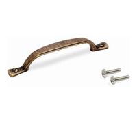 Poignée pour meuble Nairobi en zamak finition bronze avec entraxe 96 mm - 9349308