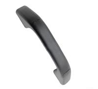 Poignée pour porte extérieure de caravane et RV avec cache-trou, 175 mm, espacement des trous d'encastrement 132 mm, poignée de traction en plastique robuste de rechange noire pour véhicules de