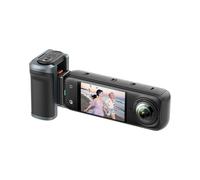 Poignée pour Prise de Vue dans la Rue Combo Support pour vlog Poignée pour Appareil Photo Compatible Bluetooth Appareil pour insta360 X4 air/X5 Photo Poignée pour Photographie de Rue