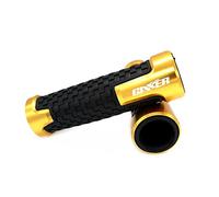 Poignée Pour Suzuki Gixxer 150sf 250sf 155 7/8 ''22mm Poignée De Moto Se Termine Poignées Barre Main couvre-guidon(Gold)