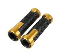 Poignée Pour Suzuki GSX250R GW250SF DL250 GSX250 Poignées De Guidon De Moto CNC Poignée En PVC Poignées En Caoutchouc Gel Motocross Han couvre-guidon(Gold)