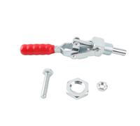 Poignée professionnelle de type push-pull en acier inoxydable, outil de serrage à bascule rapide, conception ergonomique durable pour les travaux de test d'usinage d'assemblage (GH-36204 Un vendu)