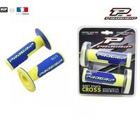 POIGNÉE PROGRIP 801 BLEU/JAUNE FLO MX GRIPS SHERCO SE-R SE-F 125 250 300