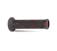 Poignée Racing Perforées PROGRIP 717 Dual Density (Couleur: Rouge) Rif.progrip: