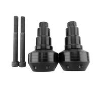 Poignée réservoir pour Moto Frame Sliders Crash Protector Guard MT07 MT-07 MT 07 FZ07 2014-2023 Coussin De Protection Contre Les Chutes(Noir)