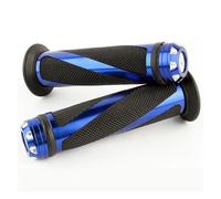 Poignée réservoir pour Poignées De Guidon Universelles pour Moto 7/8" 22MM(Bleu)
