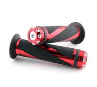 Poignée réservoir pour Poignées De Guidon Universelles pour Moto 7/8" 22MM(Rouge)