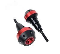 Poignée réservoir pour Z650 pour NINJA650 2017-2019 Protection Contre Les Chutes Cadre Curseur Carénage Garde Anti Crash Pad Protecteur(Rouge)