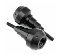 Poignée réservoir Protection Contre Les Chutes pour CB600 900 CBR600 Curseur De Cadre Carénage Protection Anti-Crash Pads Protecteur(Noir)