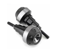 Poignée réservoir Protection Contre Les Chutes pour CB600 900 CBR600 Curseur De Cadre Carénage Protection Anti-Crash Pads Protecteur(Titane)