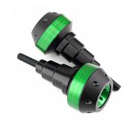 Poignée réservoir Protection Contre Les Chutes pour CB600 900 CBR600 Curseur De Cadre Carénage Protection Anti-Crash Pads Protecteur(Vert)