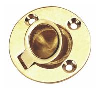 Poignée ronde marine en laiton-diamètre 38mm BRICOZOR