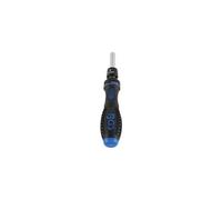 BGS technic Poignée rotative à cliquet 9150 – pour embouts réversibles, six pans int. 6,3 mm (1/4")