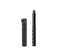 Poignée Rotative pour DJI OSMO 360 Support de Trépied de Caméra pour Insta360 X4 X5 Support de poignée de Bâton de Selfie Accessoires de Caméra d'action (Perche à Selfie 120cm + Poignée Rotative)