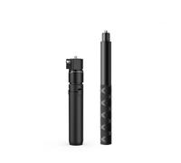 Poignée rotative pour DJI OSMO360 caméra pour Insta360 X4 X5 Perche d'extension pour poignée de Perche à Selfie Poignée réglable Mini trépied avec vis Standard 1/4 (1 Set)
