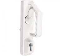 JPM Poignée rotative pour serrure antipanique PR2E blanc 9016