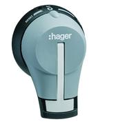 Poignée rotative S1 IP55 (P160-P250) - HAGER HXS901H
