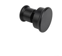 Poignée - Roue de pression en alliage d'aluminium - Outil de travail du bois pour armoire - Rouleau d'étanchéité précis avec manchon en caoutchouc - Noir (3)