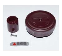 Poignée rouge de couvercle Rouge G