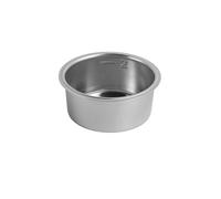 Poignée Sans Fond De Remplacement De Panier De Filtre À Café D'acier Inoxydable De 51mm, Compatible For La Série DeLonghi EC.(51mm 2-CUP)