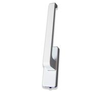 Poignée simple - coulissant à translation - droite - argent - K-12920-R FERCO