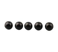 Poignée sphérique en bakélite pour filetage intérieur M10 pour machines | Lot de 5, filetage M8, bakélite noire, isolant, pour machines à outils et imprimerie