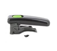 Poignée blanche + bouton vert + vis Friteuse SS-992252, SS-1530001387 SEB