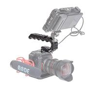 Poignée supérieure Nitze Stinger avec pince NATO n Trous de localisation ARRI 3/8 "pour cages d'appareil photo reflex numérique