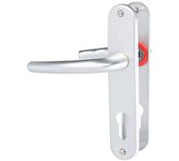 Poignées sur plaques clé I - aluminium argent - San Diego HOPPE