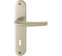 Poignée de porte intérieure - San diego - Hoppe Et Cie - Beige ivoire - Bec de cane - 165 mm