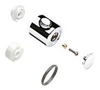 Poignée thermostatique hansgrohe Ecotat 1001 SL acier 96618800 AP, finition inox