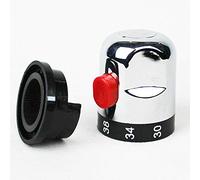 Poignée thermostatique pour baignoire/douche, 1 pièce de contrôle thermostatique de l'eau 30 ° C-42 °C Bouton de poignée thermostatique pour 24 dents / 9,5 mm