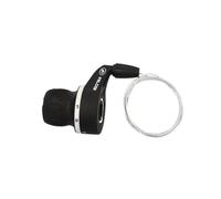 Poignée tournante gauche CGN Falcon - noir - compatible Shimano - indexation 3 vitesses