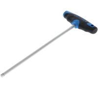 Poignée tournevis à entraînement carré et poignée en T,Entraînement 1/4"" 6,3 mm,Pour vis fixées très bas,Système de retenue à bille,2098 T