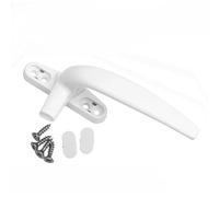 Poignée universelle pour fenêtre oscillo-battante, Poignée de fenêtre en alliage d'aluminium, Type 50, multicolore forme 7, gauche droite for portes et fenêtres(50 White,Right)