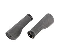 Poignee velo herrmans nucore 130mm tour peak ergonomique lock on gris (pr)