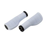 Herrmans Poignée vélo Nucore Town Wave 130 mm ergonomique Lock-On bleu pastel