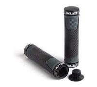 Poignée vélo XLC Grips lock'on gris - Mixte - Vélo loisir