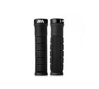 Poignées VTT Légères à Forte Adhérence Rise | Poignées Ergonomiques à Texture Micro-Diamant pour Enduro et Trail avec Verrouillage - 132 mm