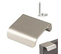 Poignées À Doigt Pour Placards,Bouton Sur Chant De Porte De Meuble | Poignées de tirage à doigt de tiroir de vanity - Cuisine, Chambre, Placard, Tiroir, Salle D'Eau, Commode, Meuble-Lavabo, Dressing,
