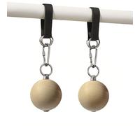 Poignées amovibles pour tractions en bois - Set d'entraînement escalade avec prises réglables - Renforcement musculaire des bras et préhension - Équipement fitness/rééducation pour domicile et salle d