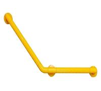 Poignées Appui Barre d'appui coudée, support mural en acier inoxydable, poignée sans obstacle, poignée de sécurité for personnes âgées et handicapées