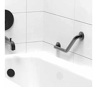 Poignées Appui Barre d'appui de douche, poignée de baignoire, support mural de sécurité en acier inoxydable for salle de bain, for vivre seul(Curved 47cm)