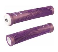 Poignées BMX Hucker Flangeless Violet Et Blanc 160Mm 120800003 Odi Vélo