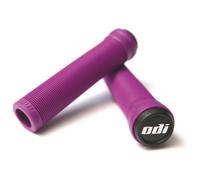 Poignées Odi Longneck Std Flangless Violet - ODI - Multisport - Adulte - Structure lamelles - Largeur 143mm