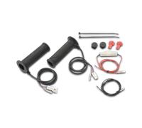 Poignées Chauffantes Daytona 4 Niveaux - 22,2 mm Embout Ouvert et Protection Batterie (arrêt automatique) Vert