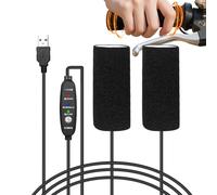 Poignées chauffantes de moto - Chauffage étanche 5 V, poignées de guidon de moto électrique, pour hommes et femmes pour l'autoroute quotidienne Tours, Cyclisme, trajets en plein air et conduite de