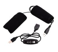 Poignées chauffantes de moto - Housse de guidon électrique, coussin chauffant rechargeable | Chauffage portable pour vélos, scooters, contrôle de la température multi-vitesses, confort de conduite